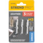 Zavitnik Strend Pro, M3, 0,5 mm, DIN352, bal. 3 ks – Hledejceny.cz