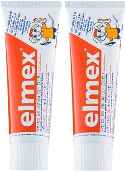Elmex dětská zubní pasta Kids Duopack 2 x 50 ml