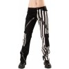 Pánské klasické kalhoty Black Pistol kalhoty gothic Freak Pants Stripe Black/White