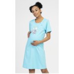 Vienetta Secret slůně dámská noční košile mateřská tyrkysová – Zboží Dáma