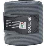 Equiline Bandáže ELASTIC&FLEECE Černá – Zboží Dáma