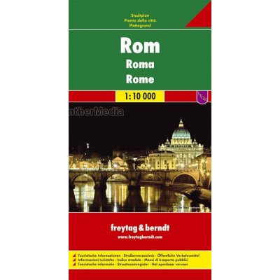 Rome 1:10 000 - plán města – Hledejceny.cz