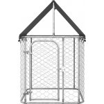 vidaXL Venkovní psí kotec se střechou 100 x 100 x 150 cm – Zboží Dáma