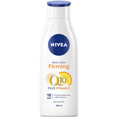 Nivea Zpevňující tělové mléko Q10 + Vitamin C - Objem: 250 ml – Zbozi.Blesk.cz