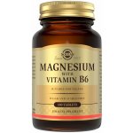 Solgar Magnesium with Vitamin B6 tablety pro podporu spánku a regenerace 100 tablet – Hledejceny.cz