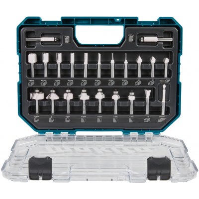 Makita Frézovací sada 8mm 22dílná V plastovém pouzdře D-74778 – HobbyKompas.cz