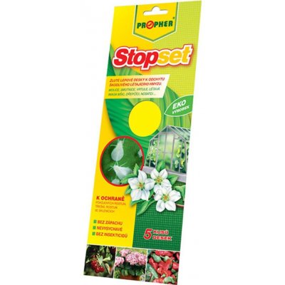 Nohel garden Lepové desky STOPSET žluté na molice a mšice 5 ks – Hledejceny.cz