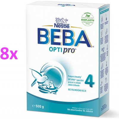 BEBA OPTIPRO 4 8 x 500 g – Hledejceny.cz