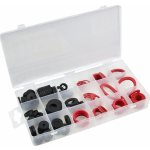 GEKO Sada těsnění - gumová, fíbrová, klingeritová, různé rozměry, 141 ks | Zboží Auto