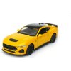 Sběratelský model Welly Ford 2024 Mustang GT yellow 1:34