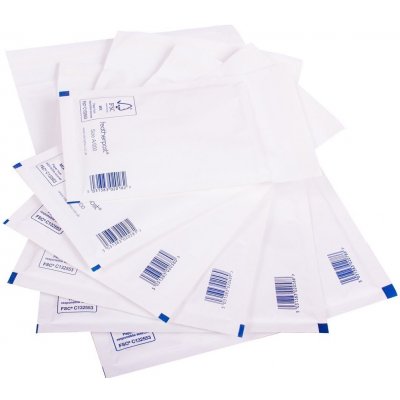 Polstrovaná bublinková obálka v bílé vnitřní velikosti 270x360mm Size H/18 – Zboží Živě