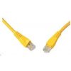 síťový kabel Solarix C5E-114YE-2MB Patch, CAT5E, UTP, PVC, 2m, žlutý