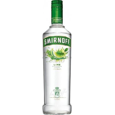 Smirnoff Lime Twist 37,5% 1 l (holá lahev)
