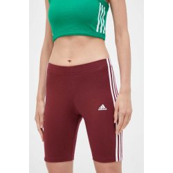 adidas kraťasy dámské s aplikací medium waist vínová