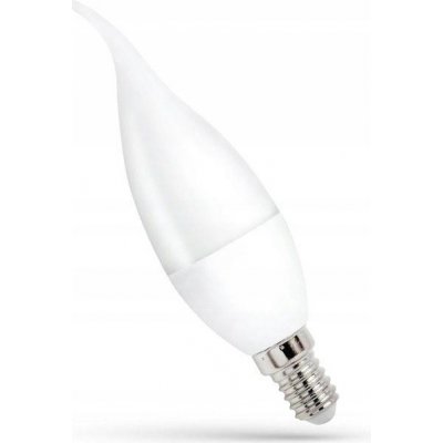 Spectrum LED žárovka svíce DECO E-14 230V 8W teplá bílá – Zboží Mobilmania