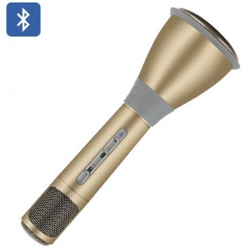 Karaoke bluetooth mikrofon Eljet Advanced zlatý