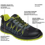 Bennon Spiker S3 Low obuv černé-žluté – Zboží Mobilmania