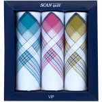 SCANquilt dámské kapesníky VIP 3 ks 28x28 cm – Sleviste.cz