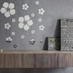 4Leaders Zrcadlové samolepky na zeď květiny stříbrné 15×15 cm – Hledejceny.cz