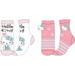 Hello Kitty Dívčí ponožky bílá / světle růžová – Hledejceny.cz