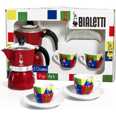 Bialetti Dama Glamour 3 Bordeaux Set – Zboží Mobilmania