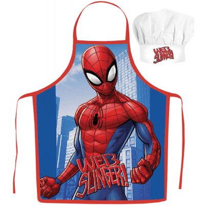 Javoli Chlapecká zástěra s čepicí Spiderman – Hledejceny.cz