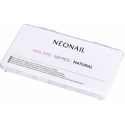 NeoNail Nail Tips umělé nehty typ Natural 120 ks – Hledejceny.cz
