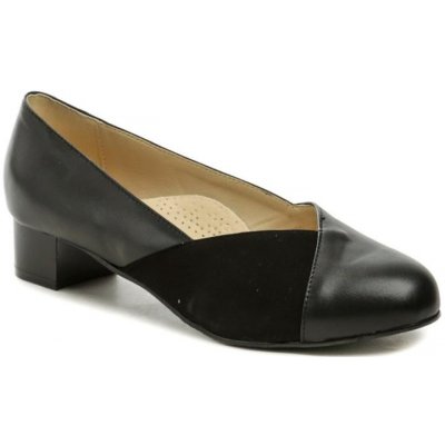 De plus 9818 K 3060 černé dámské nadměrné lodičky – Zboží Dáma