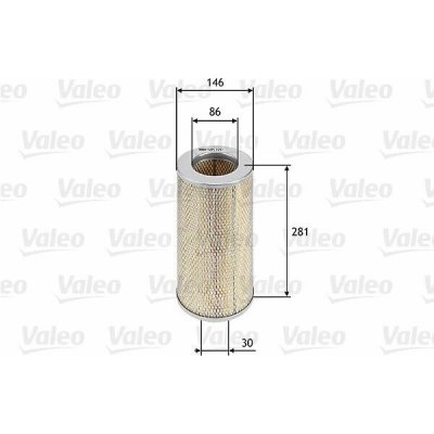 Vzduchový filtr VALEO 585680 – Hledejceny.cz