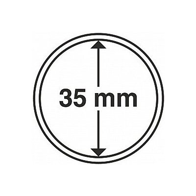Leuchtturm Kruhové kapsle 14-50 mm 10 ks Vnitřní průměr: 35 mm – Zboží Dáma