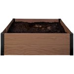 Keter Maple Square Vyvýšený záhon 106 x 32 x 106 cm hnědý 249299 – Zboží Dáma