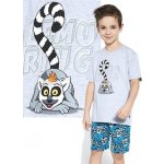 Chlapecké pyžamo Lemur šedá – Sleviste.cz