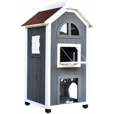 Pawhut Domeček venkovní dřevěný 59 x 55 x 109 cm – Hledejceny.cz