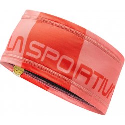 La Sportiva Diagonal Headband flamingo/cherry tomato