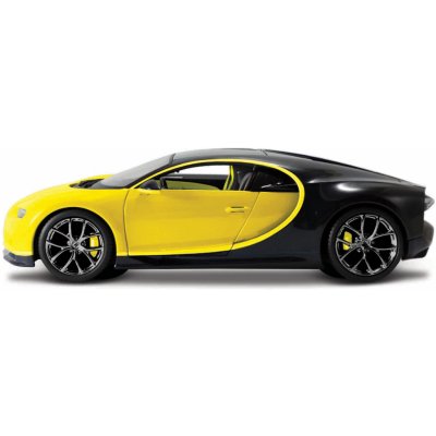 Maisto Bugatti Chiron žlto-čierne Exotics 1:24 – Zbozi.Blesk.cz