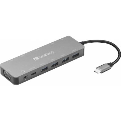 Sandberg USB-C 13-in-1 Travel Dock 136-45 – Zboží Živě