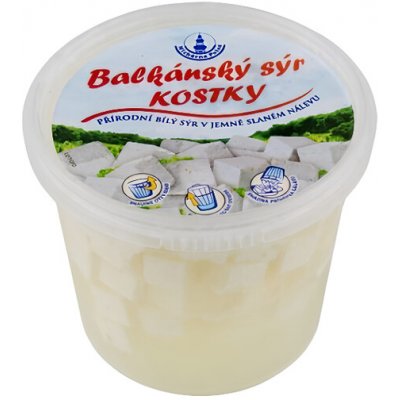 Mlékárna Polná Polná Sýr balkánský kostky 180 g – Zbozi.Blesk.cz