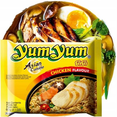 YumYum Instantní nudlová polévka s kuřecí příchutí 60g – Zboží Dáma