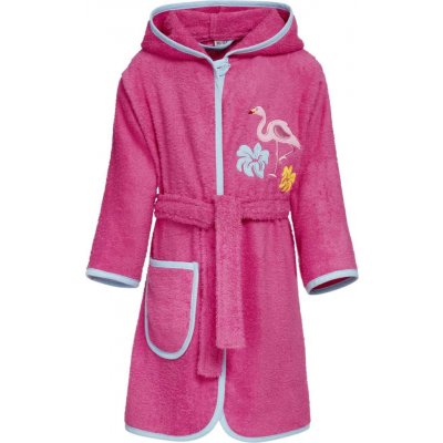 Playshoes Frotte Dětský župan Plameňák 340018 – Zbozi.Blesk.cz
