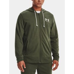 Under Armour Rival Terry LC Zip Marine OD Green/Onyx White