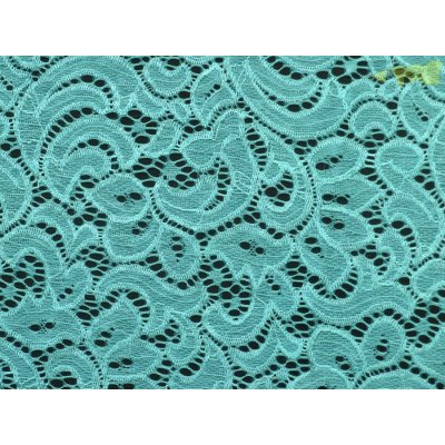 bledě zelená elastická krajka Verona – Zboží Dáma