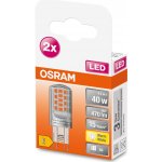Osram sada 2x LED žárovka G9, 3,8W, 470lm, 2700K, teplá bílá – Hledejceny.cz