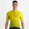 Cyklistický dres Sportful s krátkým rukávem BOMBER žlutá