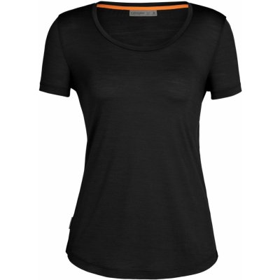 Icebreaker Sphere II SS Scoop tee Black – Zboží Mobilmania