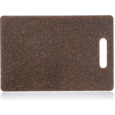 BANQUET Prkénko krájecí plastové GRANITE Dark Brown 30 x 20 x 0,8 cm – Zboží Mobilmania