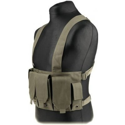 GFC Chest Rig pro zásobníky typu AR15 oliva – Hledejceny.cz