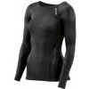 Dámské sportovní tričko Skins Bio RY400 Womens DNAmic Elite Top Long Sleeve Black