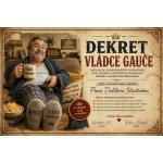 Bezvadary.cz Vtipný dekret vládce gauče s vlastní fotografií A5 21 x 15 cm dc19 – Hledejceny.cz