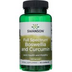 Swanson Full Spectrum Boswellia s Curcuminem 60 kapslí – Hledejceny.cz