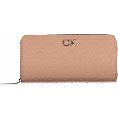Calvin Klein Velká dámská peněženka Re-Lock Z/A Wallet Lg Emb Mono K60K610233 Růžová – Zboží Mobilmania